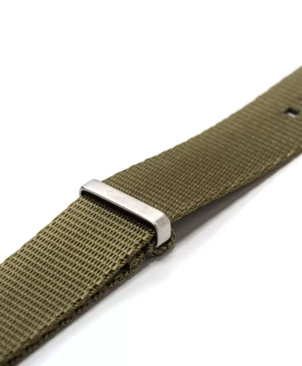 WB Original Heavy Duty Nylon Watch Strap - Military Green - Image 5