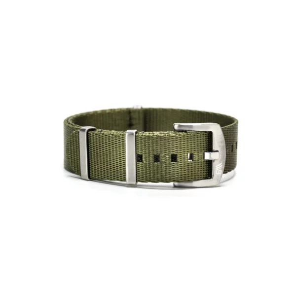 WB Original Heavy Duty Nylon Watch Strap - Military Green