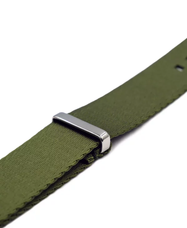WB Original Premium Nylon Watch Strap - Military Green - Image 3