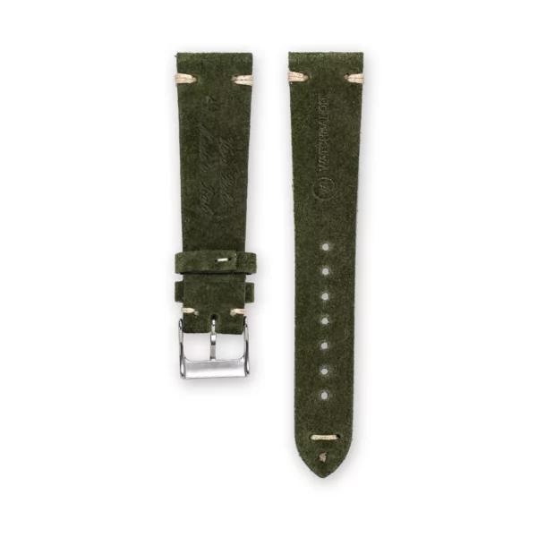 WB Original Suede Watch Strap - Vintage Green - Image 3