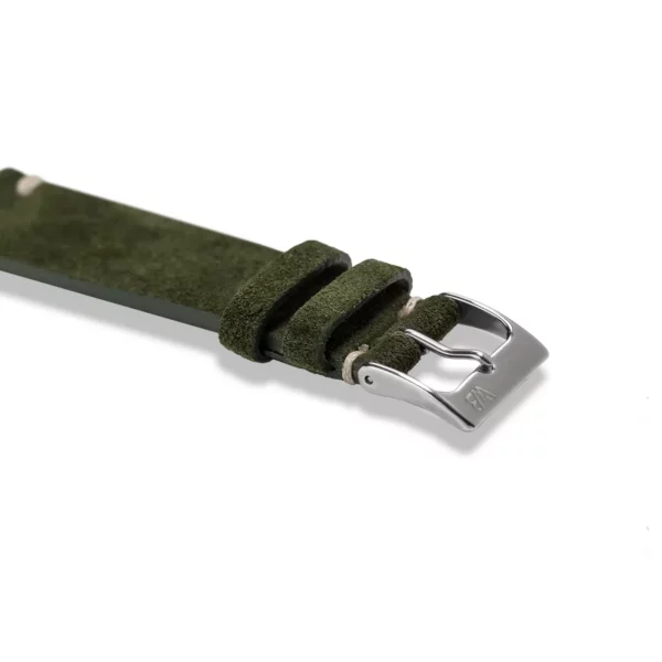 WB Original Suede Watch Strap - Vintage Green - Image 2