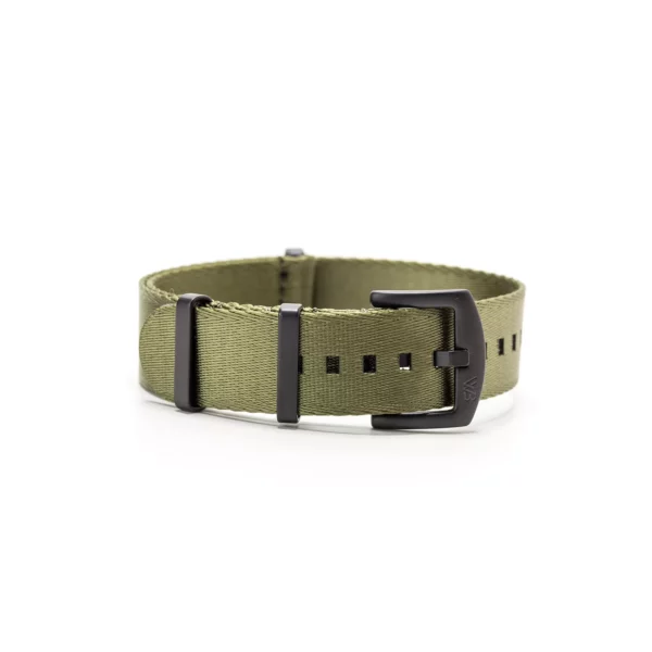 WB Original Premium Nylon Watch Strap - Military Green - Image 7