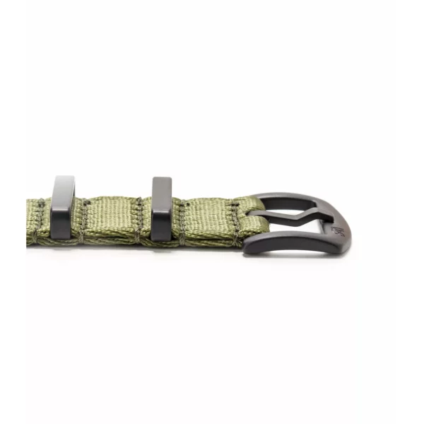 WB Original Premium Nylon Watch Strap - Military Green - Image 8