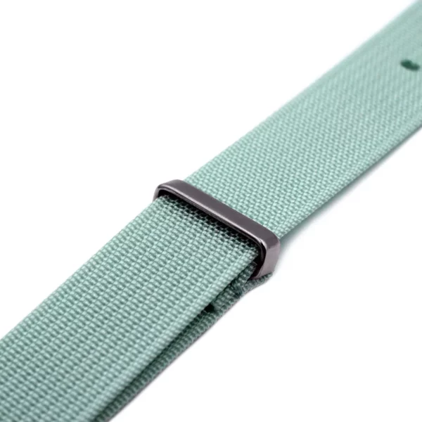 WB Original Ribbed Nylon Watch Strap - Ice Blue - Image 2