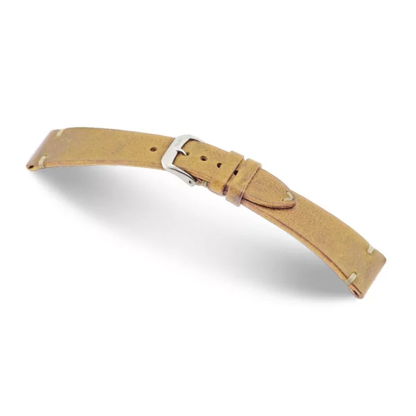 RIOS1931 Bedford - Vintage Leather Watch Strap (159) - Honey