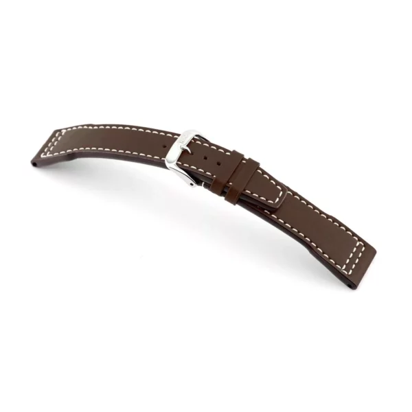 RIOS1931 Blizzard - Calfskin Watch Strap (384) - Mocha