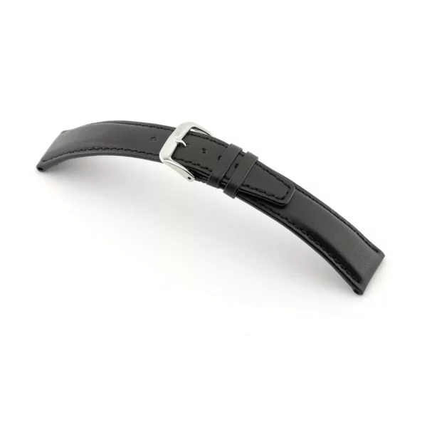 RIOS1931 Capri - Calfskin Watch Strap (104) - Black