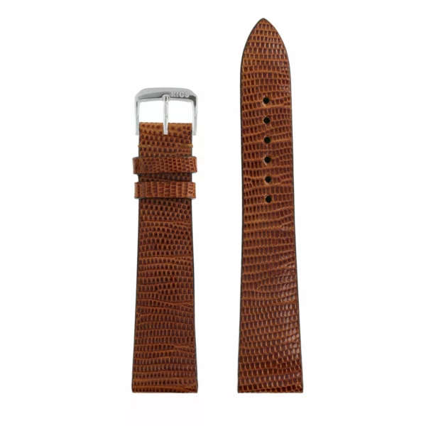 RIOS1931 Charme - Lizard Leather Watch Strap (218) - Cognac - Image 2