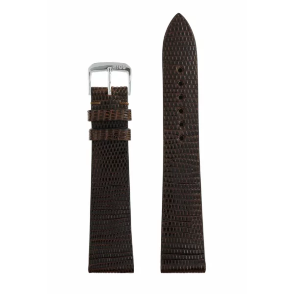 RIOS1931 Charme - Lizard Leather Watch Strap (218) - Mocha - Image 2
