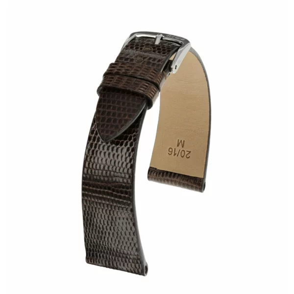 RIOS1931 Charme - Lizard Leather Watch Strap (218) - Mocha