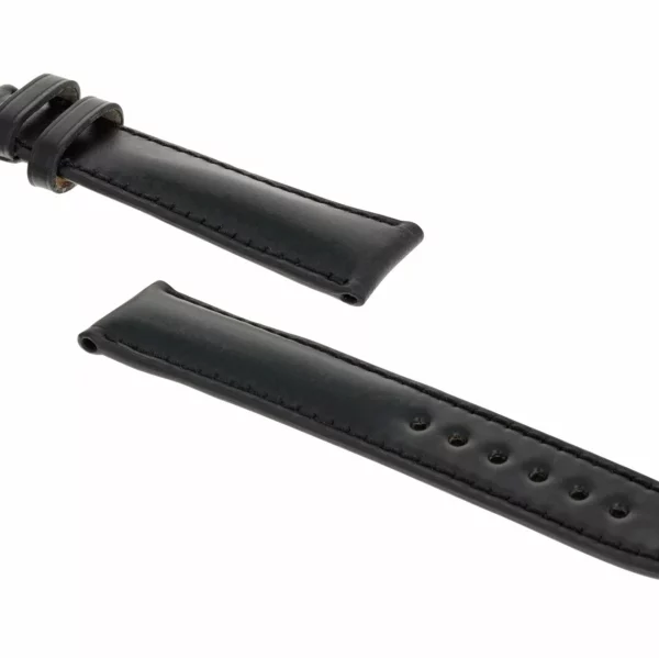 RIOS1931 Chicago - Shell Cordovan Leather Watch Strap (198) - Black - Image 3
