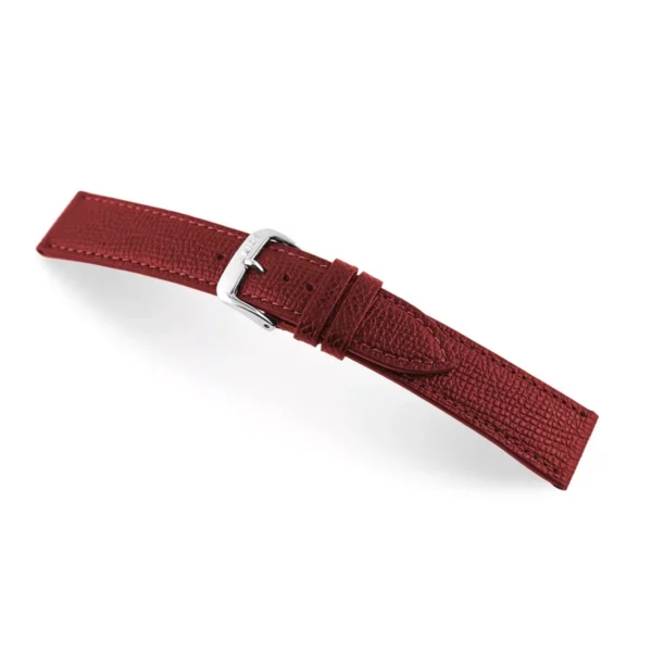 RIOS1931 French - Cowhide Watch Strap (45) - Burgundy