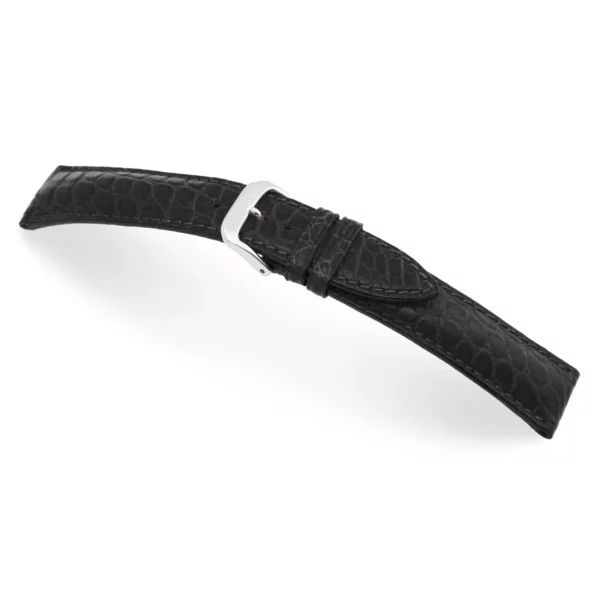 RIOS1931 Imperial - Alligator Leather Watch Strap (248) - Black