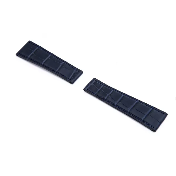 RIOS1931 King - Alligator Leather Watch Strap (370) - Ocean Blue