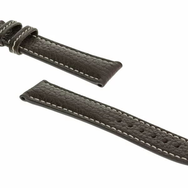 RIOS1931 Montana - Buffalo Leather Watch Strap (65) - Mocha - Image 3
