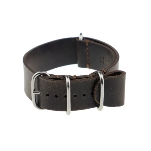 RIOS1931 Amsterdam - Vintage Leather Watch Strap (491) - Mocha