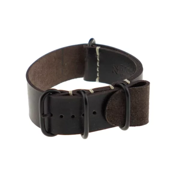 RIOS1931 Oslo - Vintage Leather Watch Strap (486) - Mocha