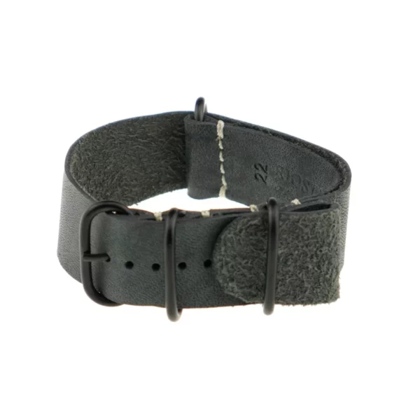 RIOS1931 Oslo - Vintage Leather Watch Strap (486) - Stone Grey