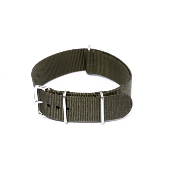 Rios Nato Ottawa Nylon Watch Strap (481) Drab Olive CHROONOO
