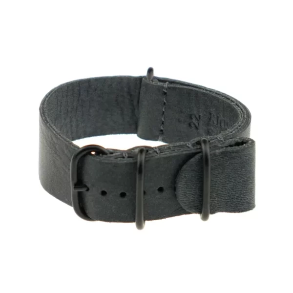 RIOS1931 Riga - Vintage Leather Watch Strap (489) - Stone Grey
