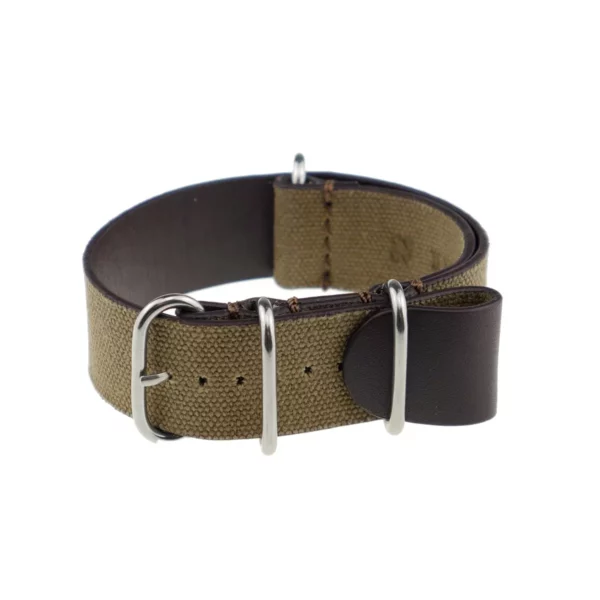 RIOS1931 Sofia - Canvas Watch Strap (495) - Mocha