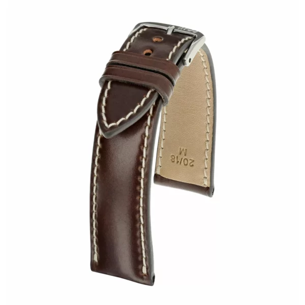 RIOS1931 New York - Shell Cordovan Leather Watch Strap (199) - Mocha