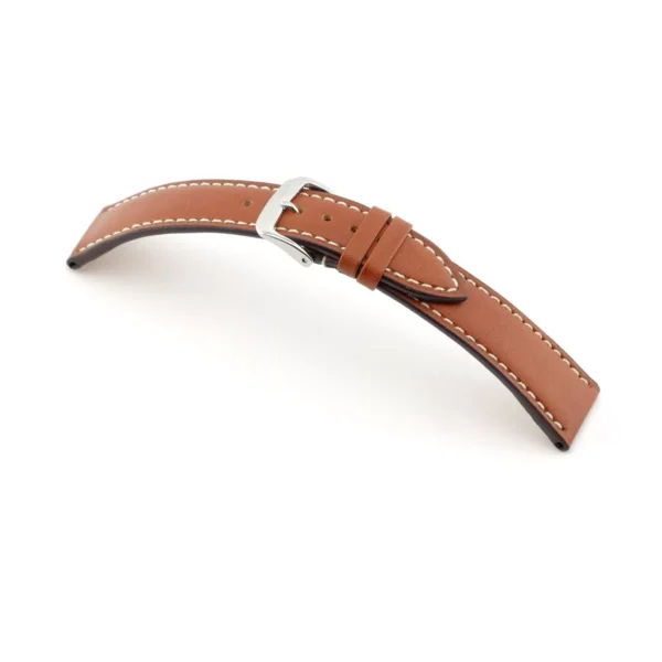 RIOS1931 Pensa - Russia Leather Watch Strap (203) - Cognac