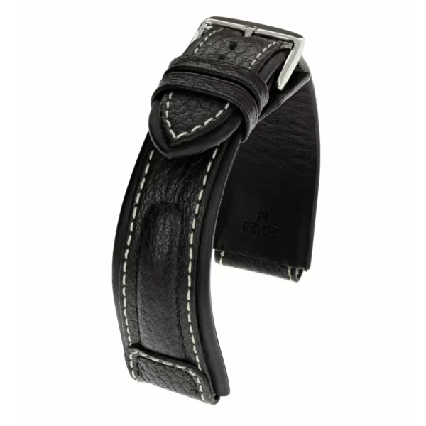 RIOS1931 Performance - Buffalo Leather Watch Strap (207) - Black