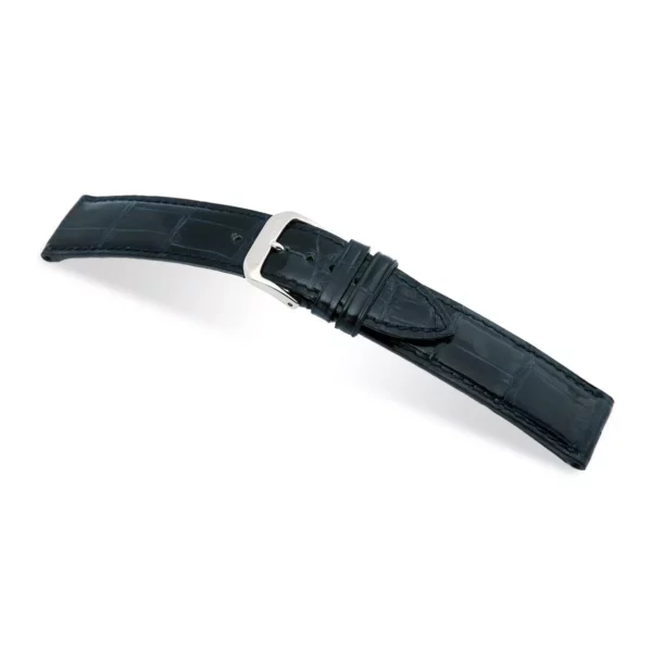 RIOS1931 Premier - Alligator Leather Watch Strap (273) - Ocean Blue