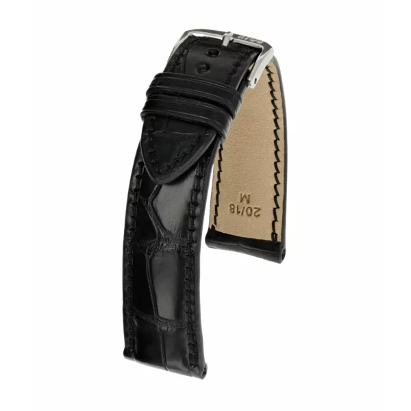 RIOS1931 President - Alligator Leather Watch Strap (276) - Black