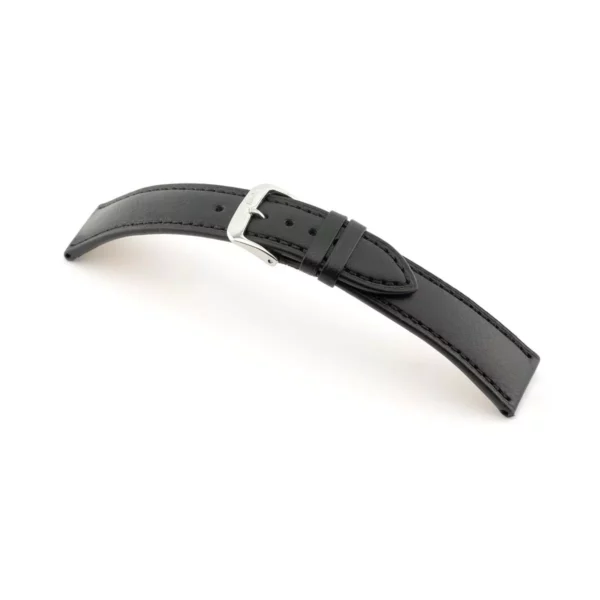 RIOS1931 Samara - Russia Leather Watch Strap (202) - Black
