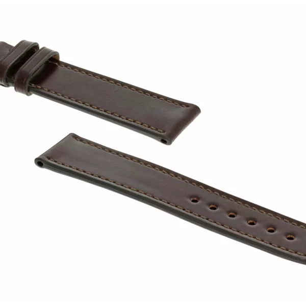 RIOS1931 Seattle - Shell Cordovan Leather Watch Strap (193) - Mocha - Image 3
