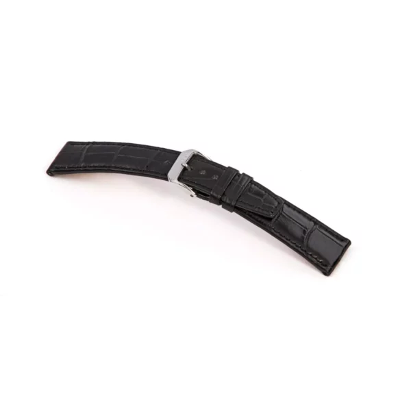 RIOS1931 Spitfire - Alligator Leather Watch Strap (388) - Black