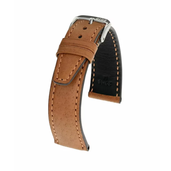 RIOS1931 Tobacco - Pigskin Watch Strap (38) - Cognac
