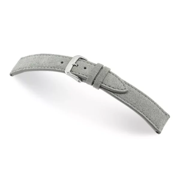 RIOS1931 Tompson - Suede Watch Strap (150) - Stone Grey