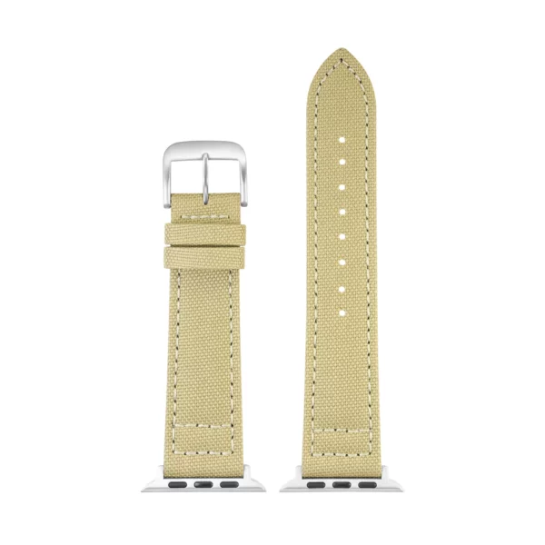 Eulit Canvas Smart Watch Strap (9230) - Beige