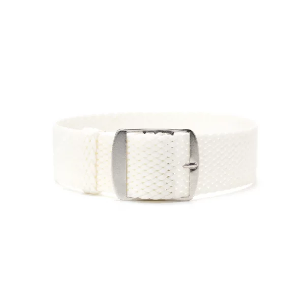 Perlon Watch Strap (11) - White