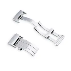 RIOS1931 Aircraft - Folding Buckle (1020) - Silver Polished