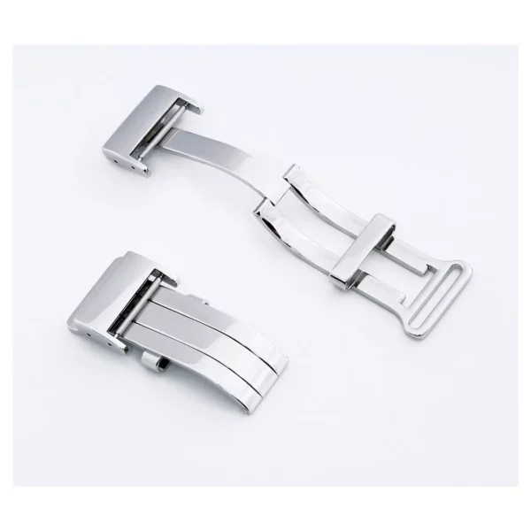 RIOS1931 GERMANY - Folding Buckle (1020) - AIRCRAFT Steel Glossy Finish