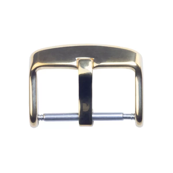 Eulit - Pin Buckle With Wide Pin - Gold Plated