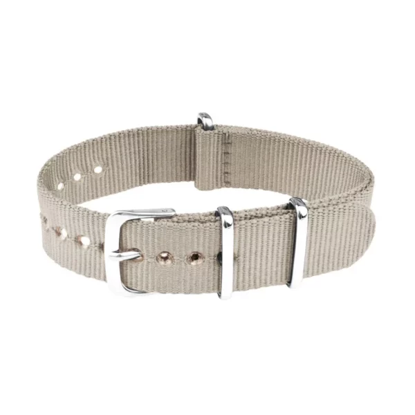Nylon Watch Strap (35) - Beige
