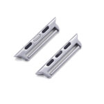 Strap Adapters for Apple Watch - Silver Polished