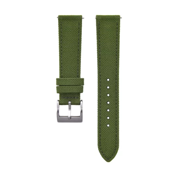Sailcloth Watch Strap - Green
