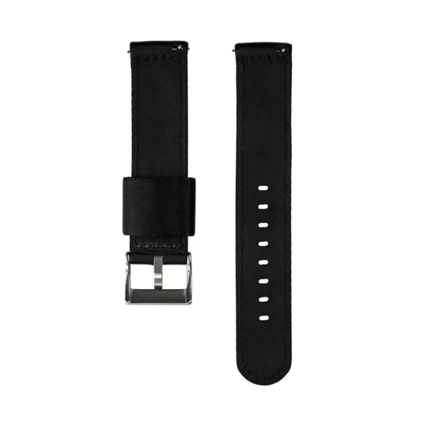 Jelsdal Vintage Military Two-Piece Nylon Strap – Black - Image 2