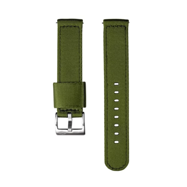 Jelsdal Vintage Military Two-Piece Nylon Strap – Green
