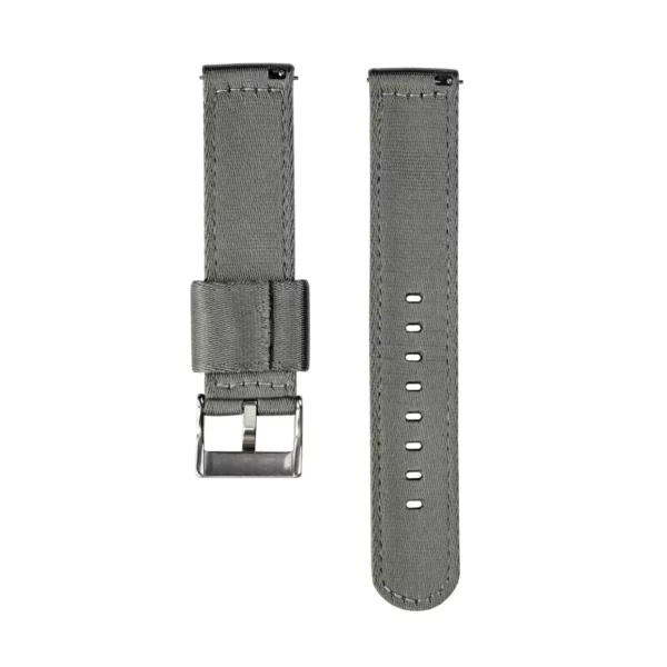 Jelsdal Vintage Military Two-Piece Nylon Strap – Grey - Image 2