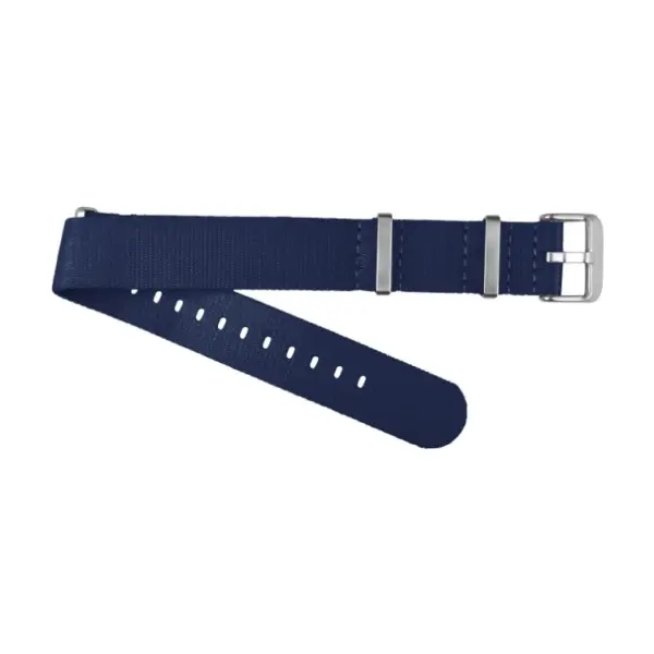 Premium Seatbelt Nylon Watch Strap (17) - Blue