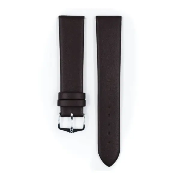 HIRSCH Toronto - Leather Watch Strap - Brown - Image 2