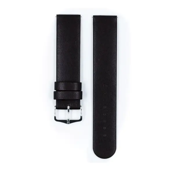 HIRSCH Scandic - Leather Watch Strap - Black - Image 2