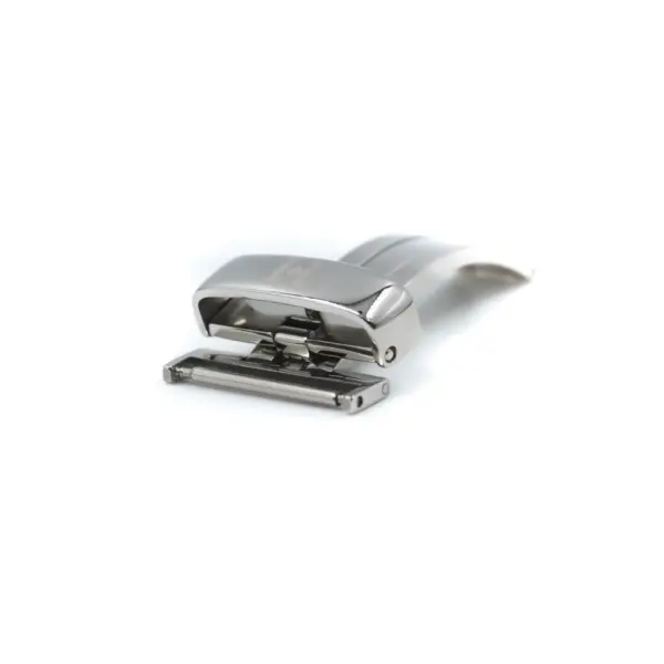 Hirsch - Deployant Buckle Plus - Silver Shiny - Image 3